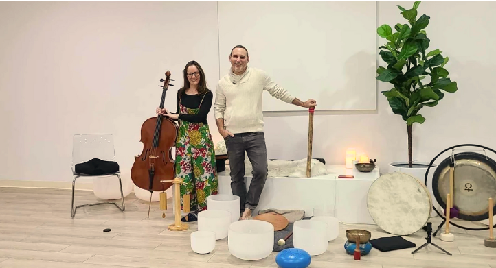 Harvest Moon Cello X Sound Bath With Margaret Kocher And Eric Mellgren